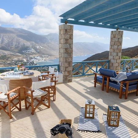 Tholariani Villas アモルゴス島 エクステリア 写真