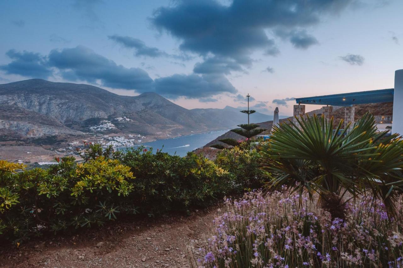 Tholariani Villas アモルゴス島 エクステリア 写真
